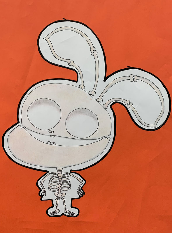 Cartoon Skeletons - ART ED GURU